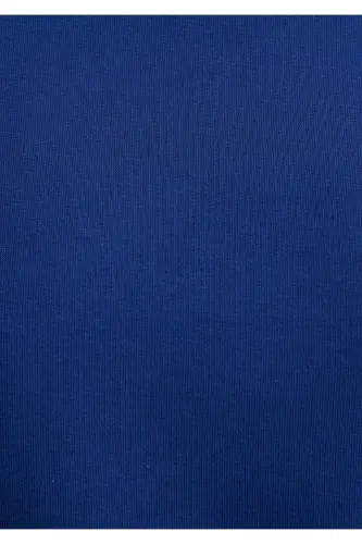 Logo Baskılı Lacivert Crop Sweatshirt 1611601-70722 - Mavi-70722 - 7