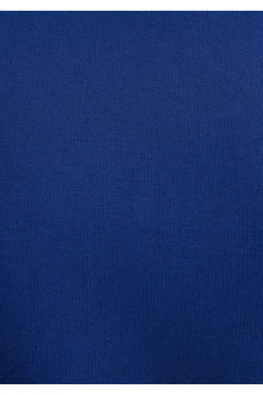 Logo Baskılı Lacivert Crop Sweatshirt 1611601-70722 - Mavi-70722 - 7