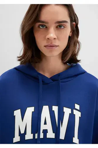 Logo Bosilgan Oversize Ko'ylagi 1600361-70722 - 6