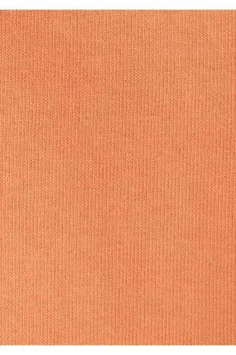 Logo bosmali to'q sariq Crop futbolka Crop / Qisqa kesim - 7