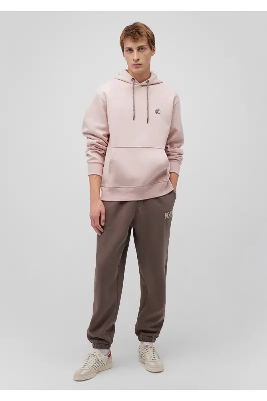 Logo Embroidered Hooded Pink Sweatshirt 065809-71150-Pink - 2