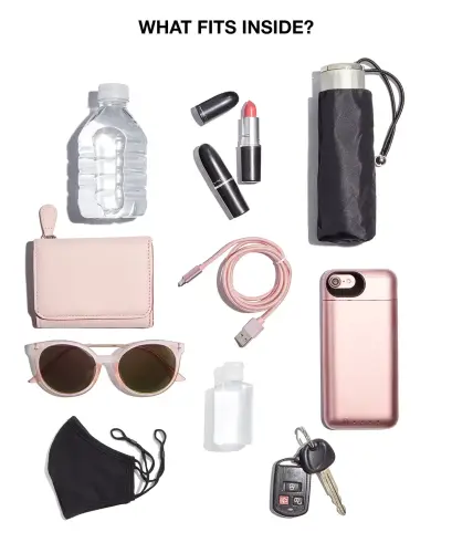 Logo Jet Set Charm Large North South Nylon Crossbody - Brown/Acorn 