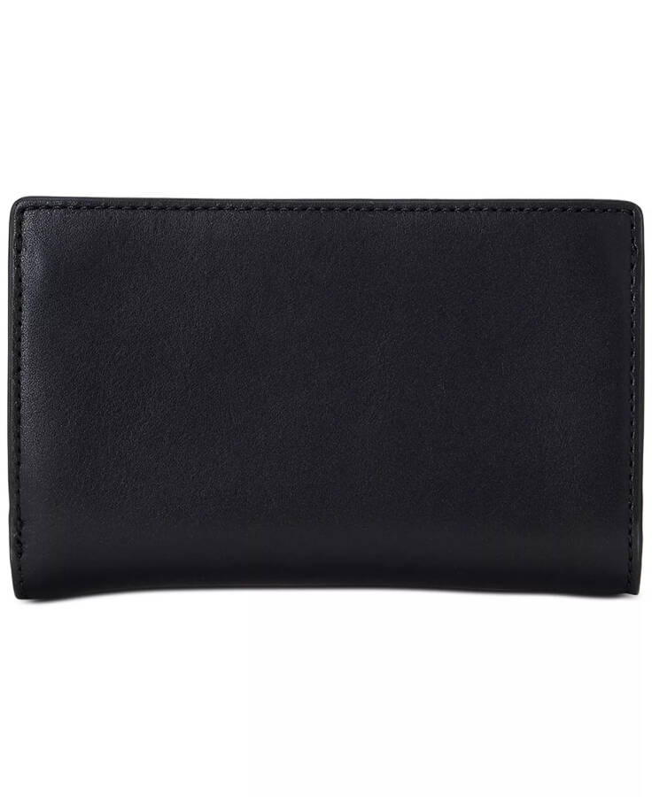 Logo Leather Wallet Black - 3