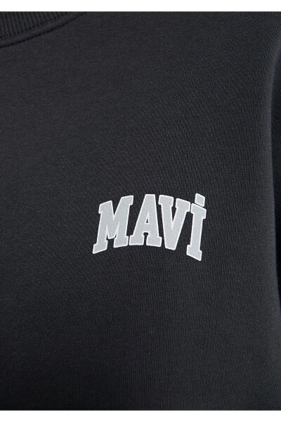 Logo Printed Anthracite Sweatshirt 1611600-82185 - 24