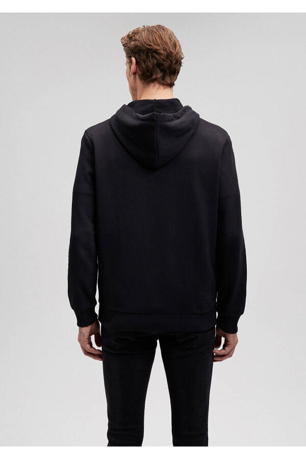 Logo Printed Hooded Black Sweatshirt 065606-900 - 19