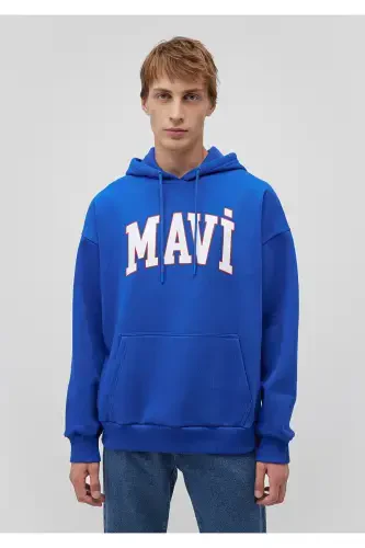 Logo Printed Hooded Sweatshirt - 3