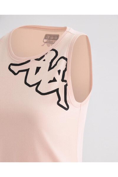 Logo Ropi W Women's Light Pink Oversize Fit Tank Top - 3