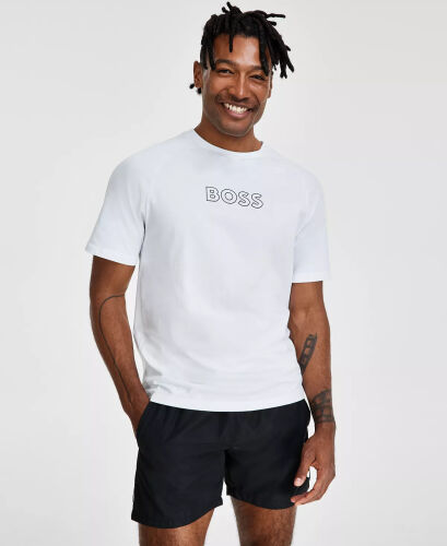 Logo T-Shirt, Created for Modazone-White - HUGO BOSS