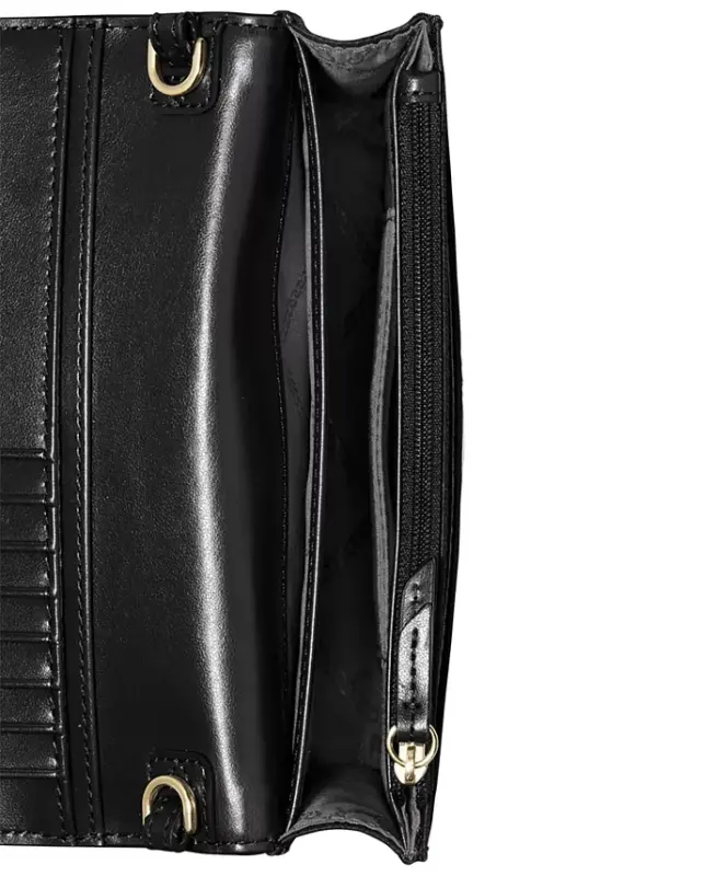 Michael Kors Logo Mini Nylon Crossbody with Webbing Strap - Black - 2
