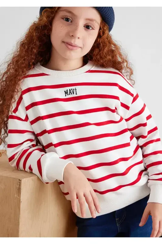 Logosi va qizil chiziqli kaput 7s10038-82054 - 2