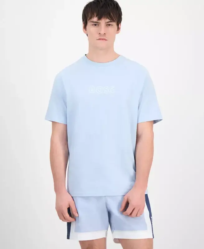 Logo T-Shirt, Created for Modazone-Lt/pasblue - HUGO BOSS