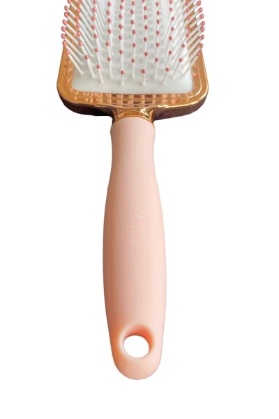 Lom1041 Premium Hair Detangling Brush, Antistatic, Galvanic (Rose Gold) - 4