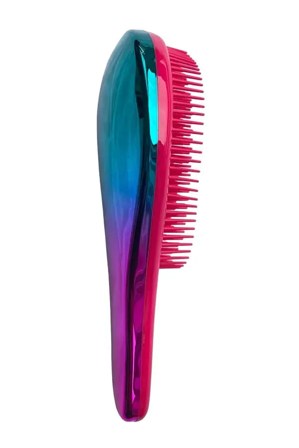 Lom11017 Detangling Comb for Adults & Children Knot Removing Hair Brush (gradient Red) - 2