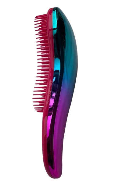 Lom11017 Detangling Comb for Adults & Children Knot Removing Hair Brush (gradient Red) - 3