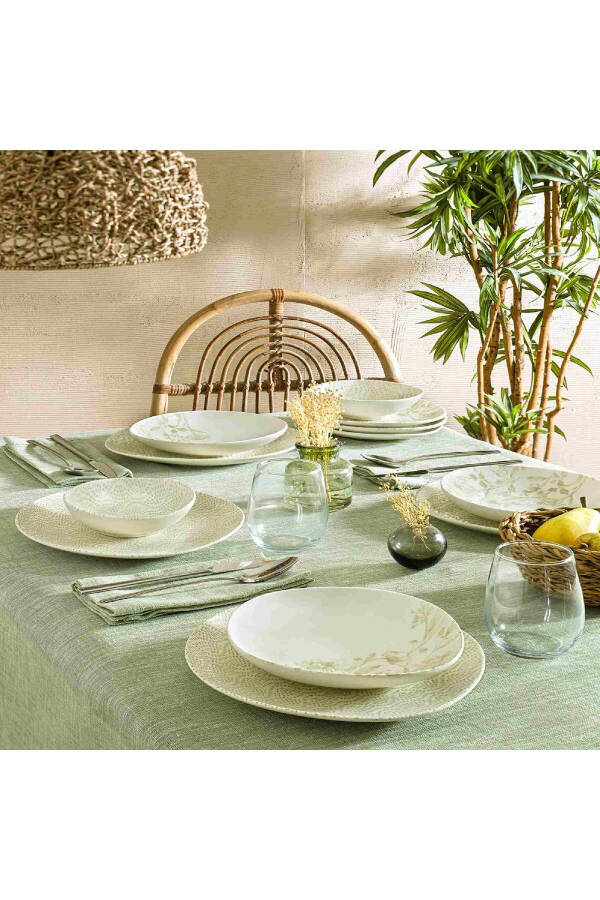 Lona Porcelain 24 Piece Dinner Set - 1