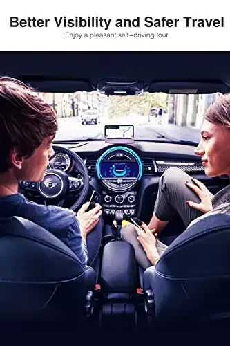 Loncaster Car Phone Holder, Turli xil panellar uchun avtomobil telefon ushlagichi, avtomobil telefon o'rnatish silikon avtomobil yostig'i, iPhone, Samsung, Android smartfonlari, GPS qurilmalari va boshqalar bilan mos keladigan sirpanmaydigan stol telefon stendi (binafsha) - 6