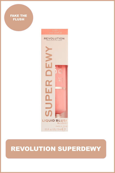 London Fake The Flush Super Moist Intense Pigmented Liquid Blush 15 ml - REVOLUTION