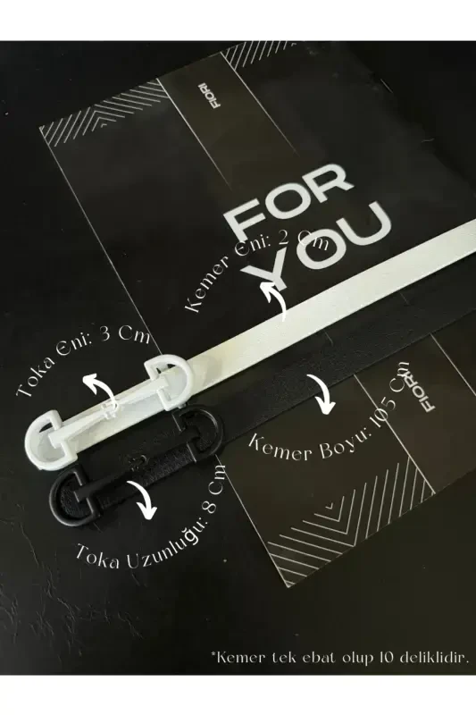 Long Buckle Thin Women's Belt, Jacket Belt, Shirt Belt, Dress Belt-SBB - 4