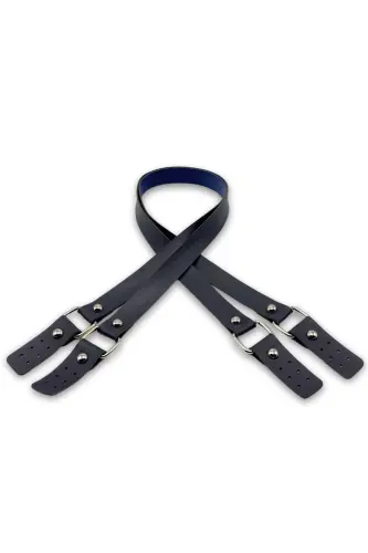 Long Double Leather Bag Handle 80cm - 1
