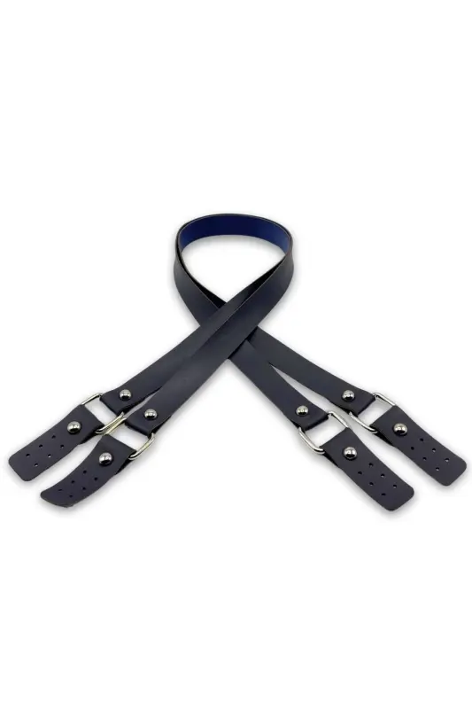 Long Double Leather Bag Handle 80cm - 1