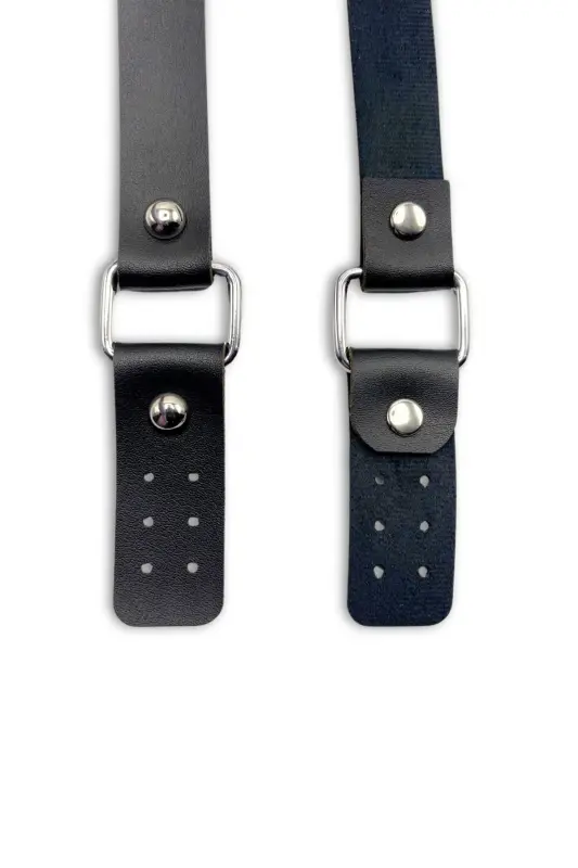 Long Double Leather Bag Handle 80cm - 2