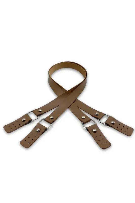 Long Double Leather Bag Strap 80 Cm - SENSY