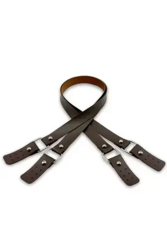 Long Double Leather Bag Strap 80cm - SENSY (1)