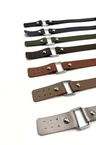 Long Double Leather Bag Strap 80cm - 3