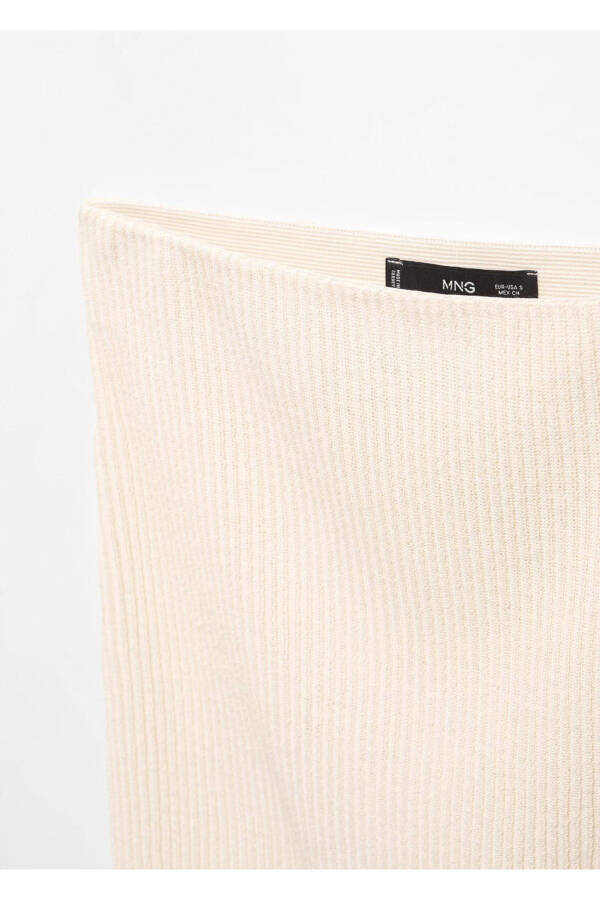 Long Knit Skirt - 6