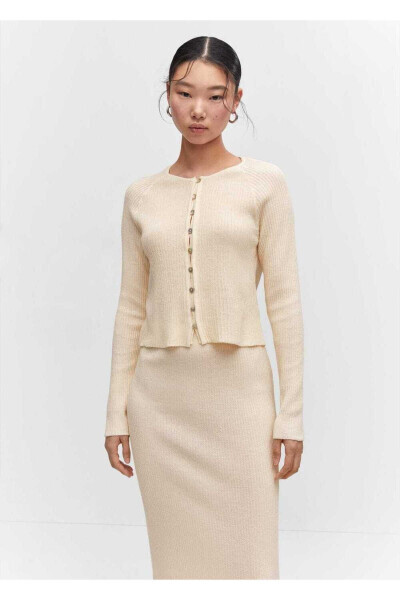 Long Knit Skirt - 8