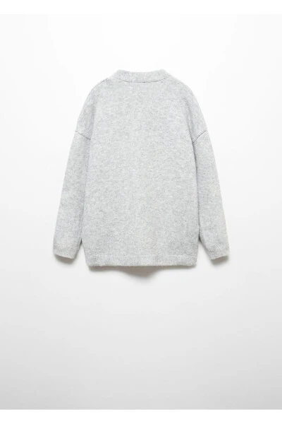 Long Knitted Cardigan - MANGO KIDS (1)