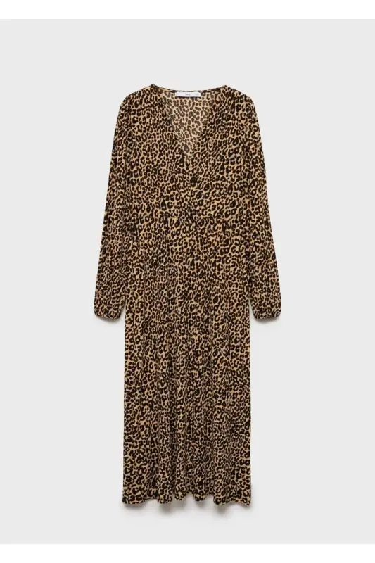 Long leopard dress - 3