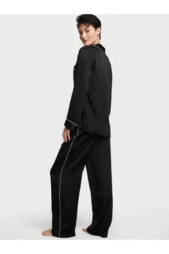 Long Satin Pajama Set - VICTORIA'S SECRET (1)