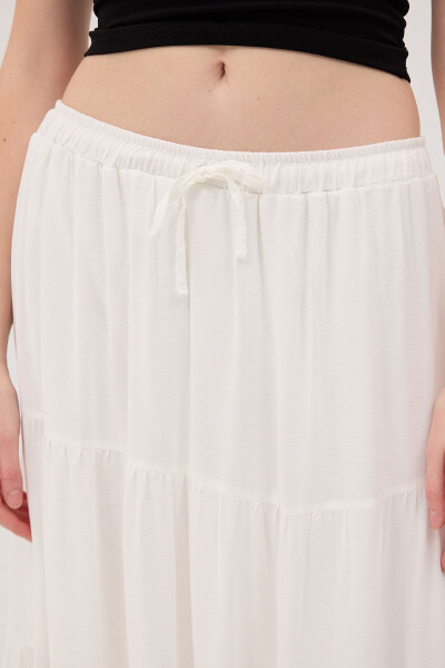 Long Skirt with Elastic Waist and Lining E16250-E10 - 3