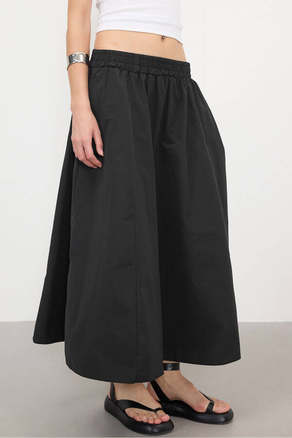 Long Skirt with Elastic Waist and Pockets E13751-L3 - 6