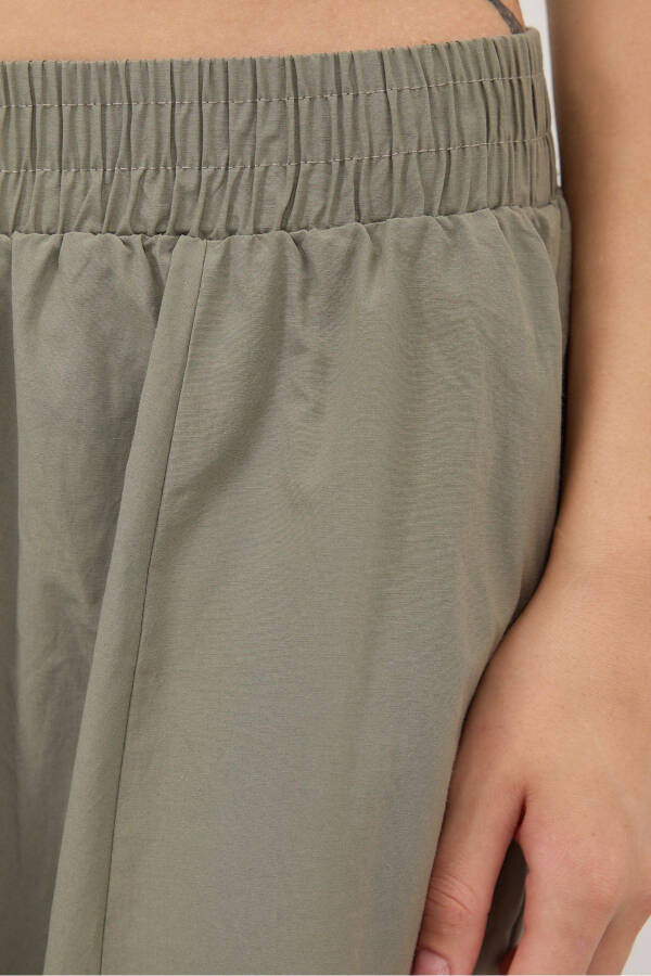 Long Skirt with Elastic Waist and Pockets E13751-L3 - 3