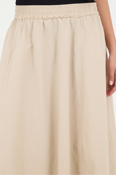 Long Skirt with Elastic Waist and Pockets E13751-L3 - 3