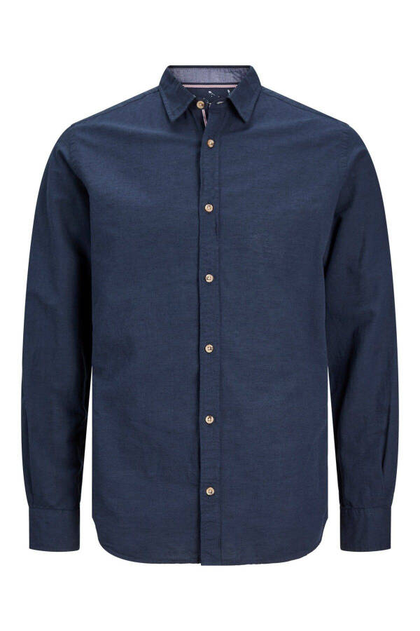 Long Sleeve, 100% Cotton Shirt - 1