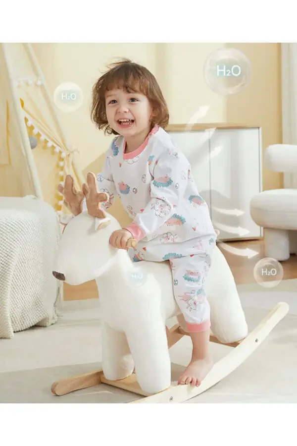 Long Sleeve Baby/Toddler Jumpsuit-Pajamas-Overall, 100% Organic Cotton, All Seasons, 3-4 Years - 7