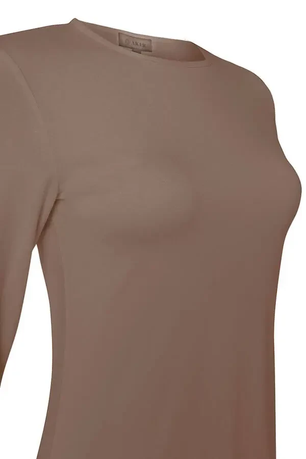 Long Sleeve Bike Neck Tunic - 2