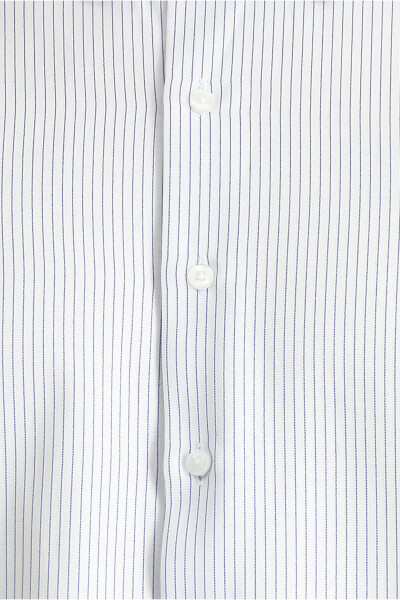 Long Sleeve Classic Striped Cotton Shirt - 10