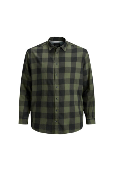 Long Sleeve Gingham Twill Shirt - JACK & JONES