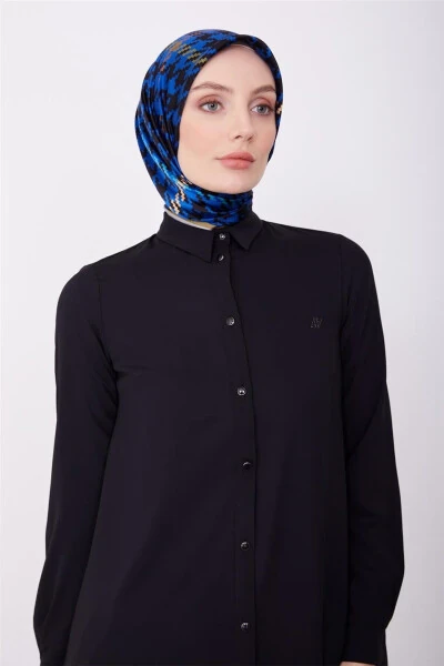 Long Sleeve Logo Tunic 23kh411 Black - 4