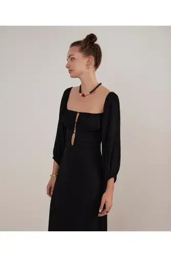 Long Sleeve Maxi Dress - 1