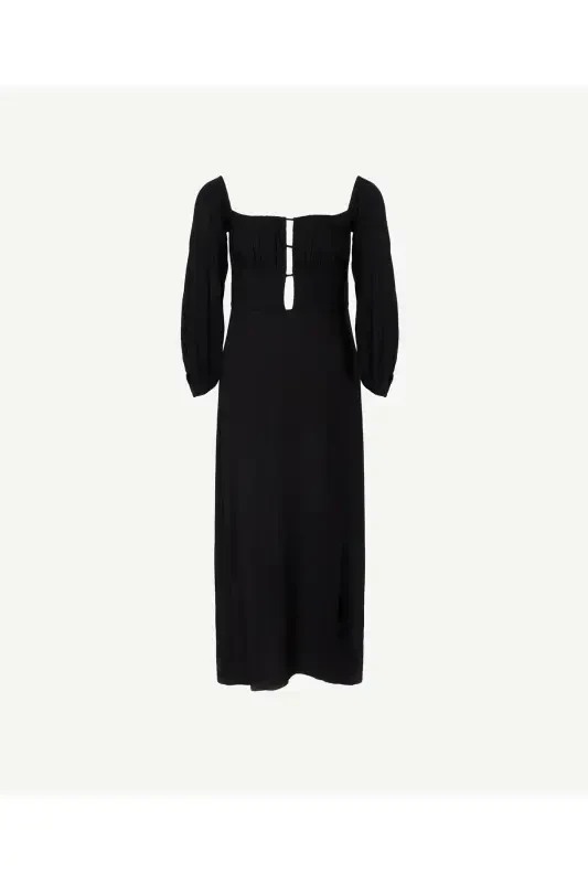 Long Sleeve Maxi Dress - 2
