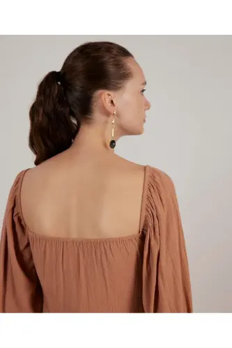 Long Sleeve Maxi Dress - YARGICI (1)