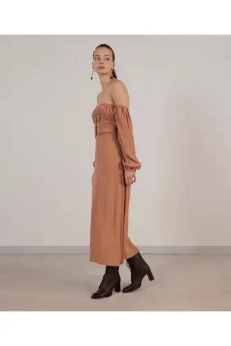 Long Sleeve Maxi Dress - 5