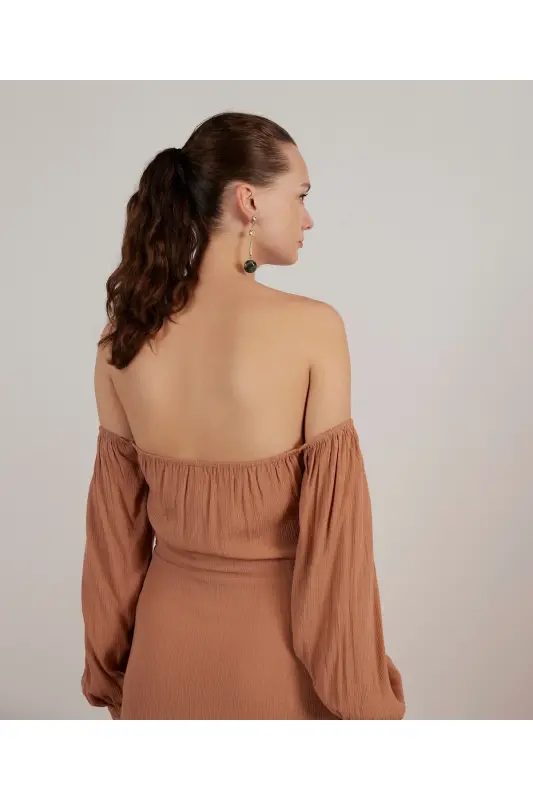 Long Sleeve Maxi Dress - 6