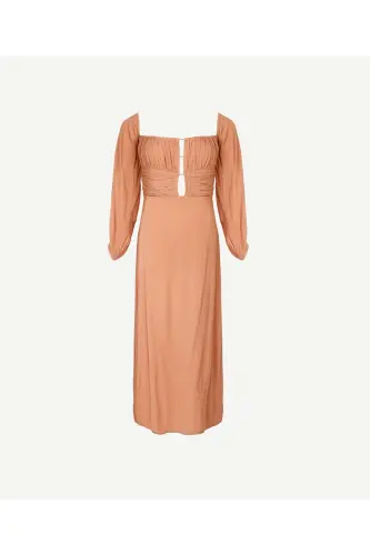 Long Sleeve Maxi Dress - 7