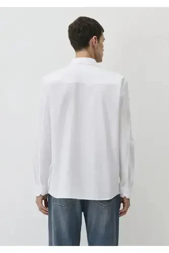 Long Sleeve Men Shirt M0211554-620 - 4